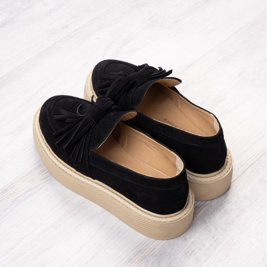    Mocasini - Sardegna - Velur Black